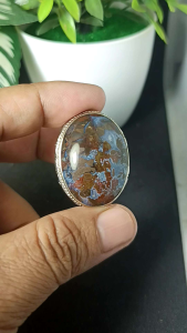 cincin batu akik Klawing natural real picture
