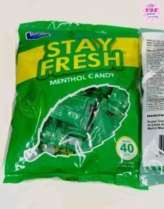 40pcs(approx) STAY FRESH MENTHOL CANDY/ loot bag fillers / paninda / giveaways / party favors.