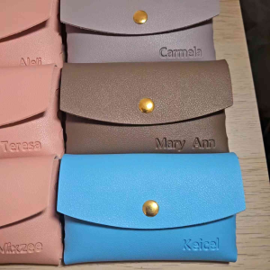 Personalized Leather Pouch