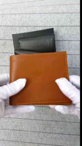 Ví nam mini da bò thật bóp đựng tiền nhiều ngăn chất da trơn xịn Smen V20 bảo hành 12 tháng