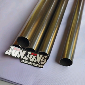knalpot motor PIPA BAHAN Bulat 28/32/35mm Panjang 49cm KNALPOT MOTOR PIPA STAINLESS STEEL