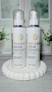 Renner brightening face dan body serum VIT E & B3 kemasan isi 120g (gratis sunscreen 1 pcs + sabun wajah 1 pcs bioten