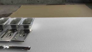 sauce pan food pan gastronorm container SML - 3 holes