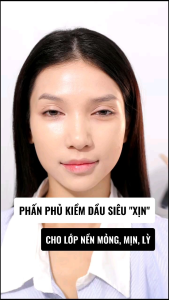 Phấn Phủ M.O.I Hàn Quốc che phủ kháng nước kiềm dầu chống nắng Baby Skin Powder 10g