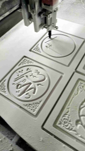 CETAKAN KALIGRAFI UK 25X25: HIASAN RUMAH YANG ELEGAN