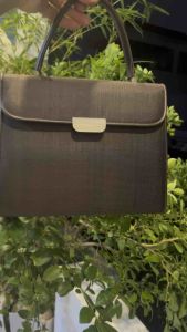 Túi 2hand xách tay cực sang trọng da phối bờm ngựa phong thủy của Nhật -T51