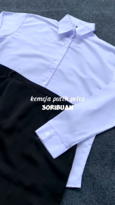 Kemeja Putih Wanita - Kemeja Kerja Wanita - HEM Putih Wanita