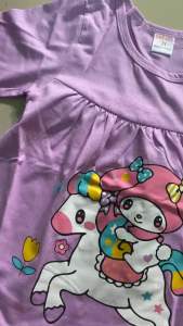 (10-23KG) bộ thun coton tay dài quần dài bé gái thun xuất dư đẹp mềm mịn không xược hình in sắc nét (278)