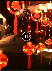 Chinese New Year LED Lantern String Light
