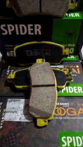 ผ้าเบรคหน้า mazda 2 skyactiv/nissan almera 1.0 turbo GOOGAl ใส่ได้ตรงรุ่น.