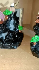 Backflow /Tempat Pembakar dupa aromaterapi/ desain asap bawah.tipe B