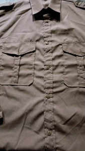 seragam sekolah Pramuka lengan panjang saku 2