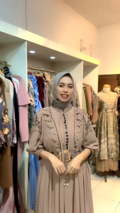 New Bordir Dress Sifon Ceruty SHR Premium