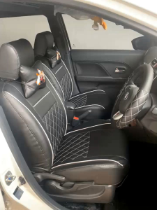 SARUNG JOK MOBIL TOYOTA RUSH GR SPORT 2023 BONUS BANTALAN 2 DAN BONUS SARUNG STIR