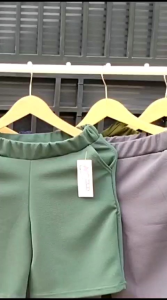 Celana Hotpants Wanita Remaja Dewasa Bahan Waffle Crepe Skins Elastis Melar Nyaman Dipakai