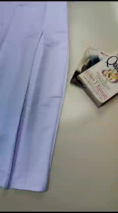 Rok Span putih Smp belah 2