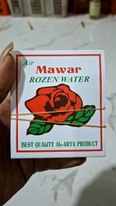 1 ikat kertas Lebel air mawar isi 500 lembar