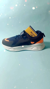 Sepatu Dans  Anak Laki Pakai Lampu BALKER NAVY