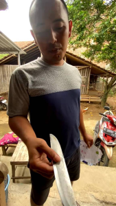 MATA PISAU CACAH RUMPUT 25/30/35/40CM DILENGKAPI AS SAMBUNG
