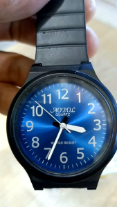 Jam AOPOL NO991/N1702 Original Tali Raber Wateresis Pria Diameter 42mm Free Baterai Cadangan (Andre What 97)