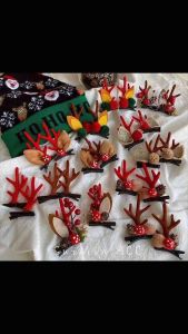 กิ๊บคริสต์มาส กิ๊บติดผม เซ็ท 2 ชิ้น สำหรับเด็กและผู้ใหญ่ มีบริการส่งด่วน 🚚📦