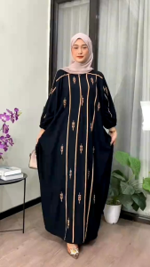 Kaftan Ghita: Motif Terbaru & Kaftan Jumbo Bahan Rayon Adem Tebal