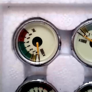 Manometer untuk pompa pcp 6000psi Manometer Luminous Manometer Kecil Sparepart pompa pcp
