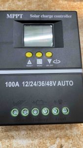 Bộ điều khiển năng lượng mặt trời Bộ sạc MPPT Powland 60A 12V/24V/36V/48V Bộ chuyển đổi tự động / Màn Hình LCD