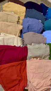 กางเกงขาสั้นลำลอง กางเกงผ้าฝ้าย M-3XL สำหรับเอวยางยืด กระเป๋าข้าง ใส่สบาย