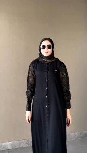 Yessica Set Oneset Gamis Hijab Lebaran Terlaris