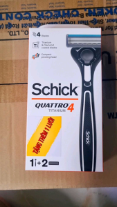 Dao Cạo Râu SCHICK QUATTRO TITANIUM 4 lưỡi