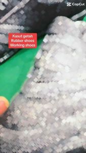 Kasut getah rubber shoes working shoes kalis air HL5308