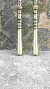 Handle Pintu Rumah Kuningan Antik Motif Godo Polos Ukir 85 cm 2 pcs