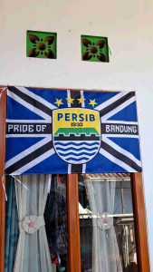 Bendera Persib Juara Ukuran 50x80cm