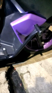 SAMURAI 155i HALF CRASH GUARD and Topbox bracket Complete with bolts