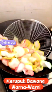 TERMURAH 500GR Kerupuk Mentah Krupuk Seblak Mentah Bawang Warna Warni Enak Wangi