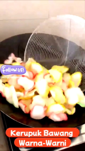 TERMURAH 250GR Aneka Kerupuk Mentah Krupuk Seblak Bawang Warna Warni Enak Wangi