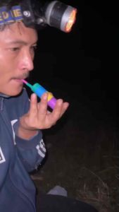 บั้งแอ้วหนู แบบเป่า พร้อมจัดส่ง