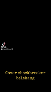 Sarung Shock Belakang Aerox / Cover Shockbreaker Belakang Motor Aerox 155