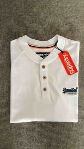 Áo thun tay dài cổ trụ 100%Cotton Nam