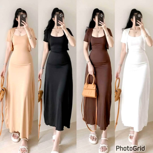 Valu$hop EDITH MAXI DRESS/TWO IN ONE MAXI DRESS/CASUAL WEAR