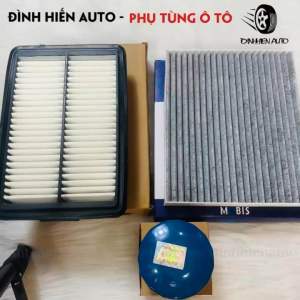 Combo 3 loại lọc Kia Cerato (2019-23) - New K3 (2021-22): Lọc gió động cơ lọc điều hoà & lọc nhớt (F2000/F2000/35505)