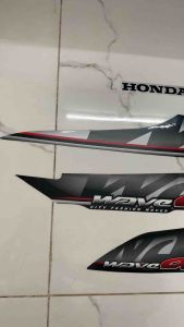 Bộ tem Wave A 2011 màu đen hàng nhập Thái Lan chất lượng cao dành riêng cho dòng xe này tem in lụa m àu sắc cực đẹp và bềngiá bán cực tốt bán lẻ như bán sỉ