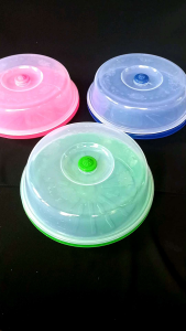 Tempat Bolu Bentuk Bulat Satu Set + Tutup