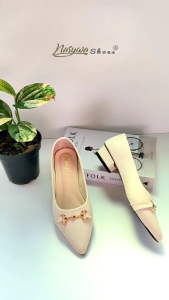 sepatu pantofel wanita terbaru Nasywa shoes hak 3cm NS-01