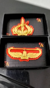 pin super exlusive brevet wing raider mobud paket dasar akrilik mika