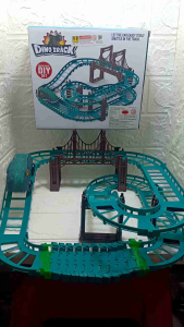 Mainan Edukasi Anak Track Jalur Lintasan Dinosaurus