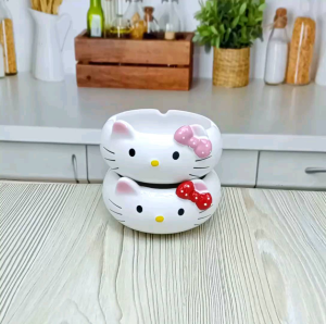 Asbak Keramik Hello Kitty, Doraemon & Keropi: Pilihan Unik dan Lucu