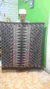 Sarung Batik Kiswah Printing Pekalongan Premium Quality Dewasa Pria - Katun Kain Mewah Motif Tenun