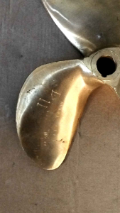 Besi Kuningan Asli & Kipas Perahu Baling Perahu D-11